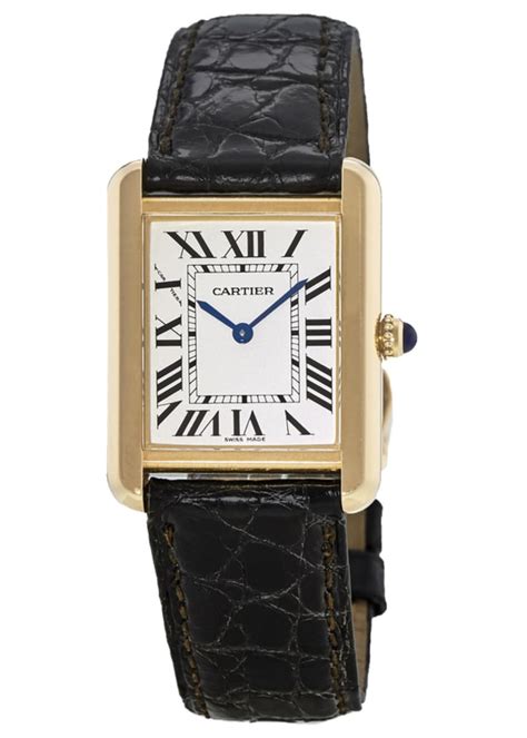 womens cartier tank watches|cartier tank solo watch women's.